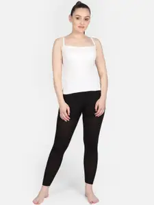 BODYCARE INSIDER Women White Textured Thermal Top