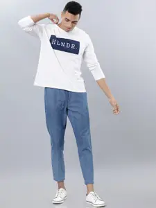 HIGHLANDER Men Blue Tapered Fit Jeans