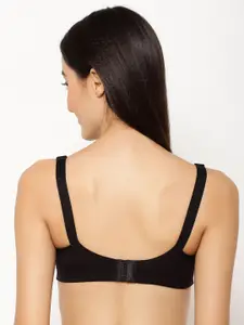 Floret Pack of 2 Non Padded Non-Wired Cotton Full Coverage Everyday Bra With Moulded Cups