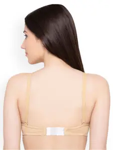 Candyskin Women White Solid Magical Bra Extender CSA506WH