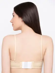 Candyskin Women White Solid Magical Bra Extender CSA506WH