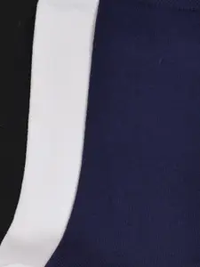 MARC Men Pack of 3 Assorted Superfine Cotton Calf-Length Socks