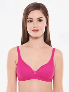 Bodycare Pack Of 3 Assorted Solid Non-Wired Non Padded Everyday Bra