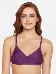 Bodycare Pack Of 3 Assorted Solid Non-Wired Non Padded Everyday Bra