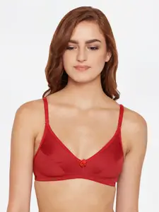 Bodycare Pack Of 3 Assorted Solid Non-Wired Non Padded Everyday Bra