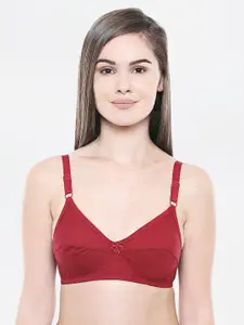 Bodycare Pack Of 3 Assorted Solid Non-Wired Non Padded Everyday Bra