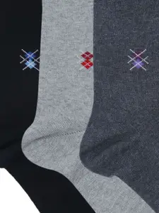 Socksxpress Pack of 3 Men Basic Cotton Crew Socks