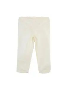 Sethukrishna Boys Maroon & Cream-Coloured Solid Kurta with Pyjamas