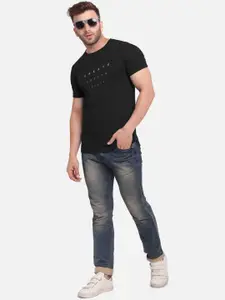 BULLMER Men Pack Of 3 Printed Round Neck T-shirt