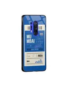 DailyObjects Blue & White Mumbai City Tag OnePlus 8 Pro Mobile Case