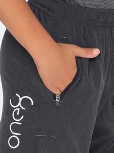 one8 x PUMA Puma Boys Grey Solid Regular Fit Sports VK Active Shorts B