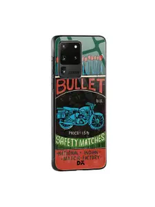 DailyObjects Black & Blue Bullet Matchbox Samsung Galaxy S20 Ultra Glass Mobile Case