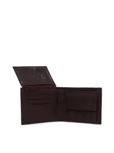 WildHorn Men Brown Classic Genuine Leather Wallet & Rakhi Gift Set