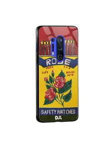 DailyObjects Yellow & Red Rose Matchbox OnePlus 8 Pro Glass Mobile Case