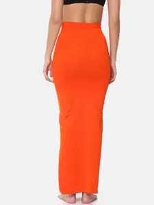 GOLDSTROMS Women Orange Solid Saree Shapewear SSWR-ORG