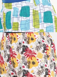 zebu Women Pack Of 2 Printed Lounge Pants