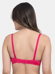 Tweens Pink Pack of 2 Solid Non-Wired Heavily Padded T-shirt Bra TW-1570-DPK-2PC-30B