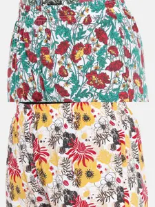 zebu Women Pack Of 2 Printed Lounge Pants