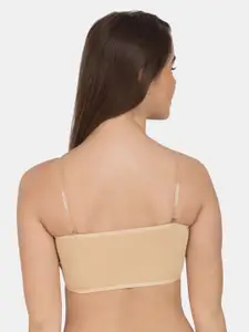 Tweens Pack of 2 Beige Solid Non-Wired Lightly Padded Everyday Bras