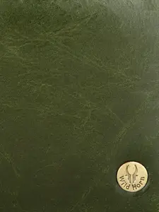 WildHorn Men Green & Black RFID Protected Genuine Leather Wallet & Pen Accessory Gift Set