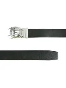WINSOME DEAL Men Black Solid Belt