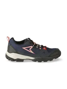Power Men Navy Blue & Black Running Shoes