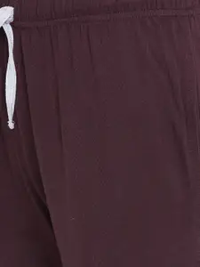 Nite Flite Women Maroon Night suit