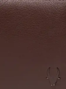 WildHorn Men Brown & Blue RFID Protected Genuine Leather Wallet & Pen Accessory Gift Set