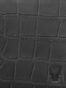 WildHorn Men Black & Orange RFID Protected Genuine Leather Wallet & Pen Accessory Gift Set