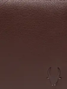 WildHorn Men Brown & Orange RFID Protected Genuine Leather Wallet & Pen Accessory Gift Set