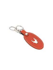 WildHorn Men Brown & Orange RFID Protected Genuine Leather Wallet & Pen Accessory Gift Set