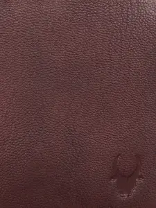 WildHorn Men Brown & Orange RFID Protected Genuine Leather Wallet & Pen Accessory Gift Set