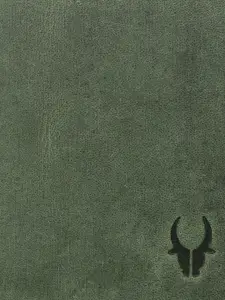 WildHorn Men Green & Orange RFID Protected Genuine Leather Wallet & Pen Accessory Gift Set