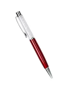 WildHorn Men Blue & Orange RFID Protected Genuine Leather Wallet & Pen Accessory Gift Set