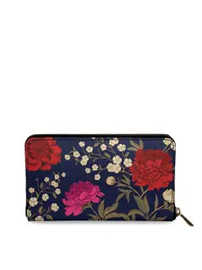 DailyObjects Women Multicoloured Printed Zip Around Wallet