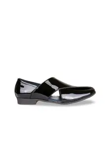 San Frissco Men Black Shoe-Style Sandals