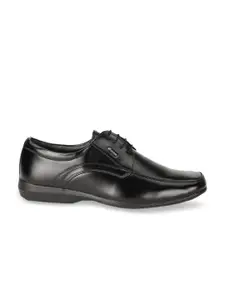 Bata Men Black Solid Formal Derbys
