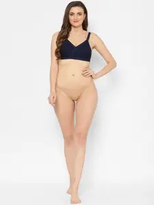 Floret Pack of 2 Non-Padded Non-Wired Full Coverage Cotton Bras with All Day Comfort