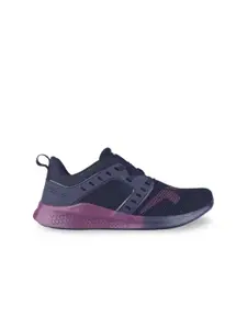 FURO by Red Chief Men Black & Purple Running Sports Shoes