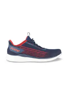 FURO by Red Chief Men Blue & Pink Mesh Running Shoes