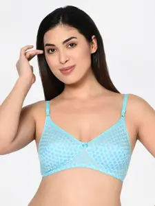 Bodycare Pack of 3 Printed Non-Wired Non Padded Everyday Bra 1560PURSKYW-3PCS
