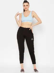 Floret Pack Of 3 Solid Non-Wired Non Padded Workout Bra