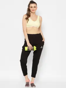 Floret Pack Of 3 Solid Non-Wired Non Padded Workout Bras Florida