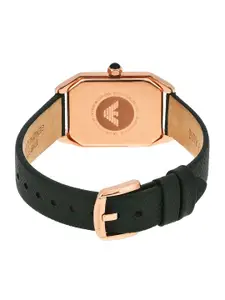 Emporio Armani Women Gioia Black Analogue Watch AR11149