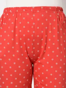 Espresso Women Red Lounge Shorts