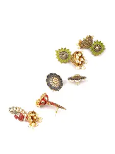 Priyaasi Multicoloured Contemporary Jhumkas