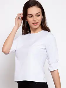 Style Quotient White Regular Top