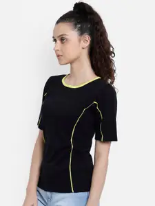 Marzeni Black Regular Top