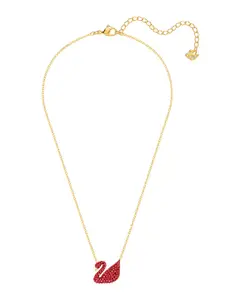 SWAROVSKI Women Iconic Swan Pendant