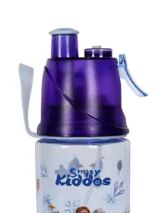 Smily Kiddos Kids Violet & Blue Frozen 2 Printed Sipper Water Bottle